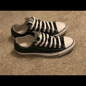 Leather Converses